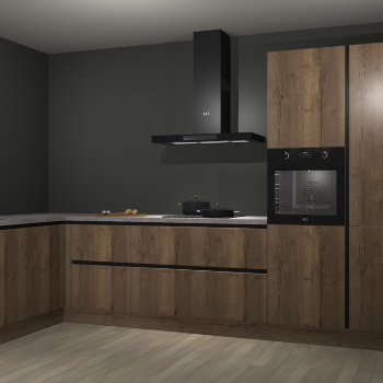 Chocolade eiken greeploze keuken Nuuk 67518