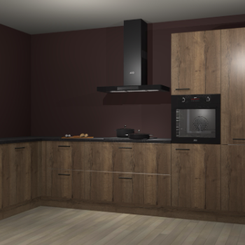 Chocolade eiken keuken Nuuk 67559