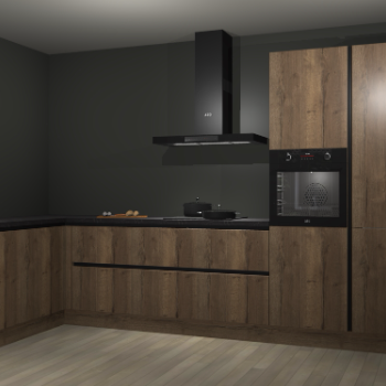 Chocolade eiken greeploze keuken Nuuk 67560