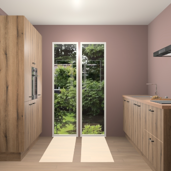 Goud Eiken keuken Dallas 72471