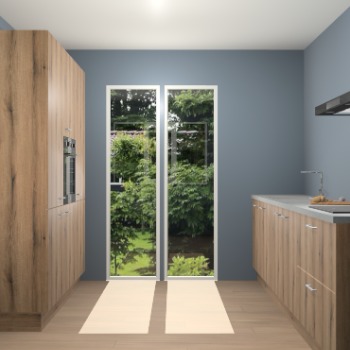 Goud Eiken keuken Dallas 72479