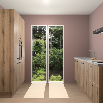 Goud Eiken keuken Dallas 72544