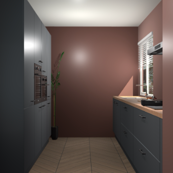 Onyxgrijze keuken Turijn 84796