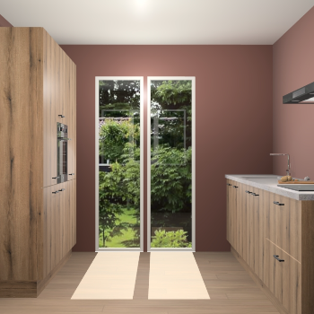 Goud Eiken keuken Dallas 72583