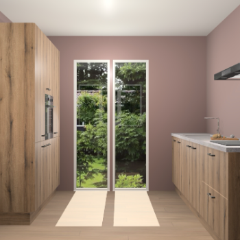 Goud Eiken keuken Dallas 72584