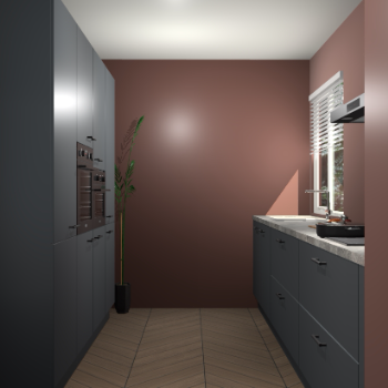 Onyxgrijze keuken Turijn 84814