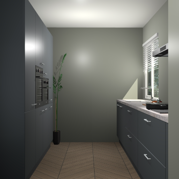 Onyxgrijze keuken Turijn 84817