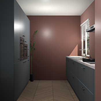 Onyxgrijze keuken Turijn 84820