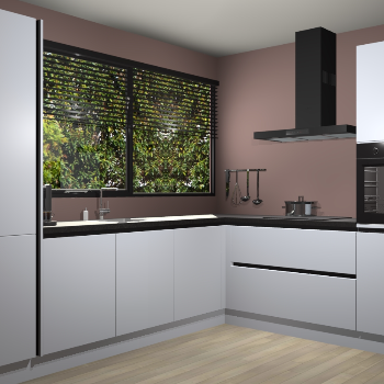 Sneeuwwitte greeploze keuken Vogar 82915