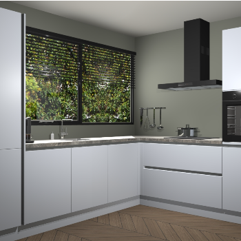 Sneeuwwitte greeploze keuken Vogar 82918