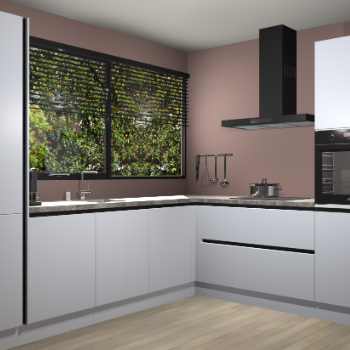 Sneeuwwitte greeploze keuken Vogar 82921