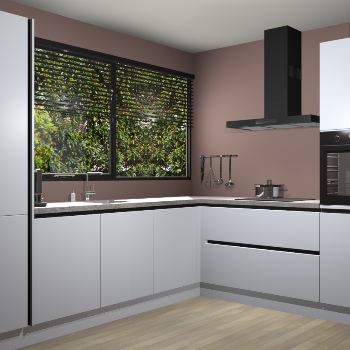 Sneeuwwitte greeploze keuken Vogar 82927