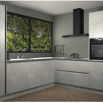 Beton Opal greeploze keuken Vogar 83401