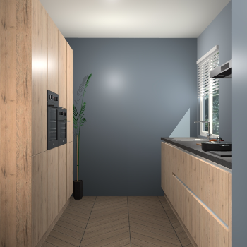 Madera Natuur greeploze keuken Turijn 84856