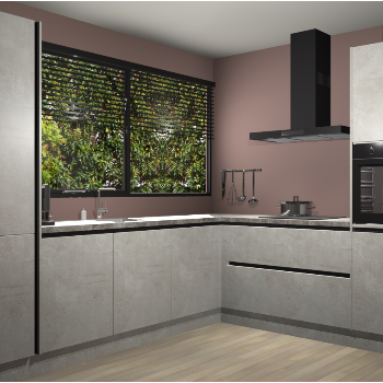 Beton Opal greeploze keuken Vogar 83417