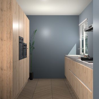 Madera Natuur greeploze keuken Turijn 84868