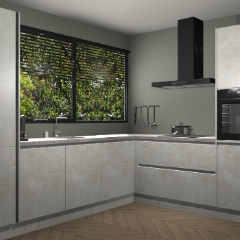 Beton Opal greeploze keuken Vogar 83420