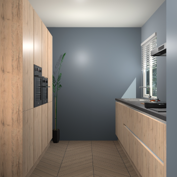 Madera Natuur greeploze keuken Turijn 84874