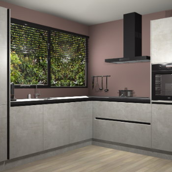 Beton Opal greeploze keuken Vogar 83429