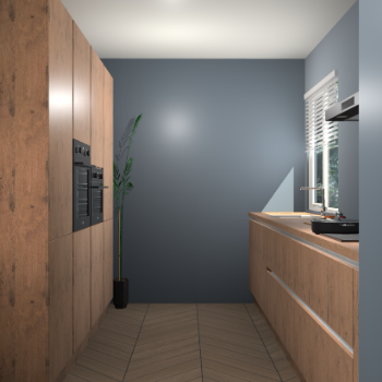 Astoria Eiken greeploze keuken Turijn 84880