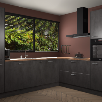 Beton Antraciet keuken Vogar 83381