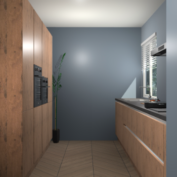 Astoria Eiken greeploze keuken Turijn 85185