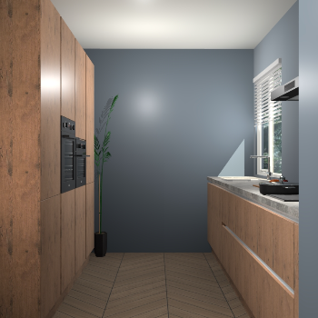 Astoria Eiken greeploze keuken Turijn 85191