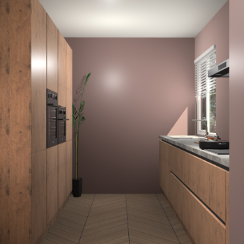 Astoria Eiken greeploze keuken Turijn 85194