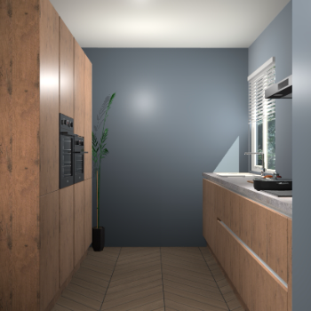 Astoria Eiken greeploze keuken Turijn 85197