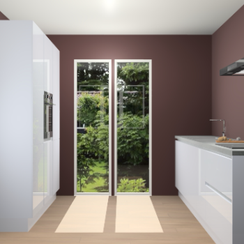 Sneeuwwitte greeploze keuken Dallas 72839