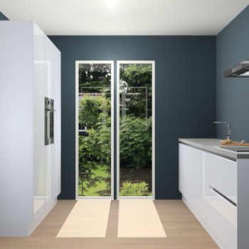 Sneeuwwitte greeploze keuken Dallas 72842