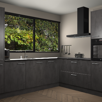 Beton Antraciet keuken Vogar 83913