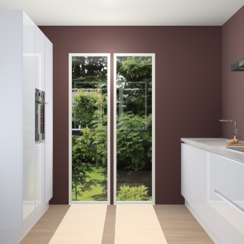 Sneeuwwitte greeploze keuken Dallas 72915