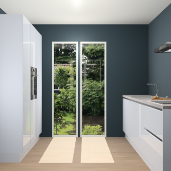 Sneeuwwitte greeploze keuken Dallas 72918