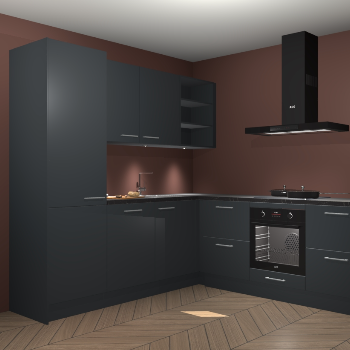 Onyxgrijze keuken Turek 74695