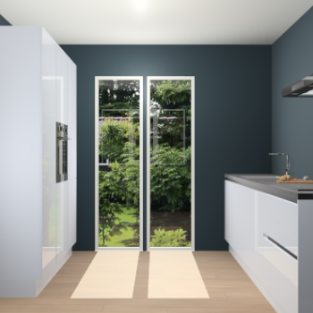 Sneeuwwitte greeploze keuken Dallas 72981