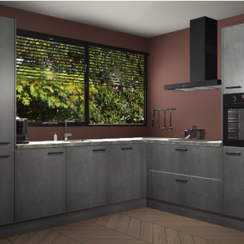 Beton Parelgrijs keuken Vogar 83450