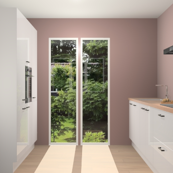 Zijdegrijze keuken Dallas 72992