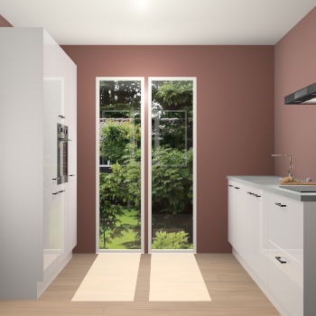 Zijdegrijze keuken Dallas 73011