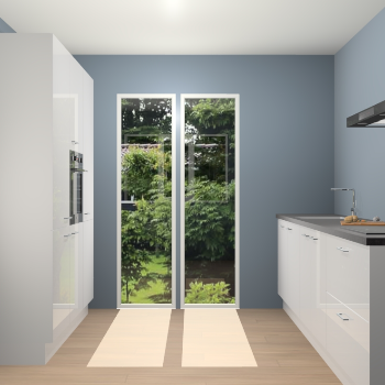 Zijdegrijze keuken Dallas 73037