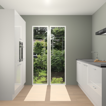 Zijdegrijze keuken Dallas 73114