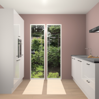 Zijdegrijze keuken Dallas 73118