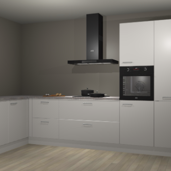 Zijdegrijze keuken Nuuk 68708