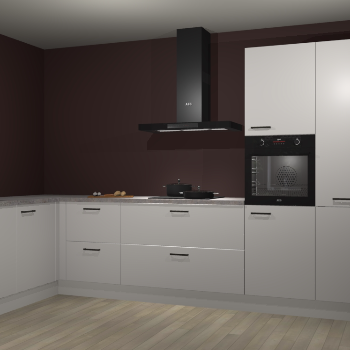 Zijdegrijze keuken Nuuk 68711