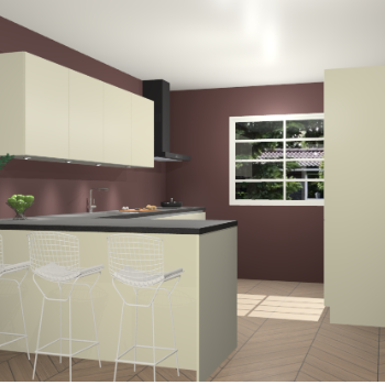 Magnolia greeploze keuken Sopot 62333