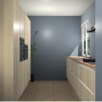 Vuren greeploze keuken Turijn 85282