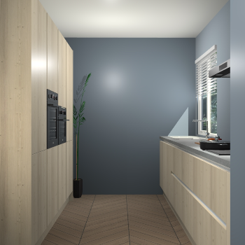 Vuren greeploze keuken Turijn 85300