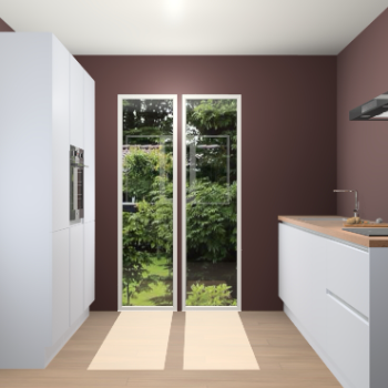 Sneeuwwitte greeploze keuken Dallas 74184