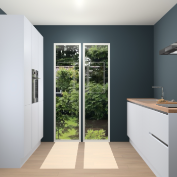 Sneeuwwitte greeploze keuken Dallas 74189