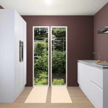 Sneeuwwitte greeploze keuken Dallas 74207